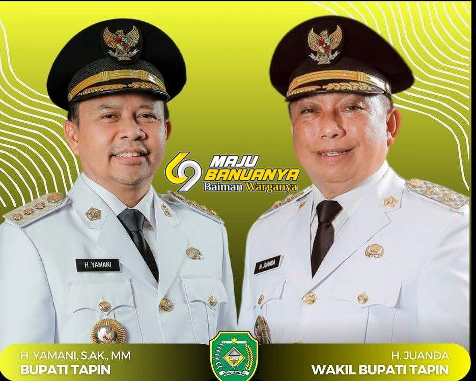 Bupati dan Wakil Bupati Tapin